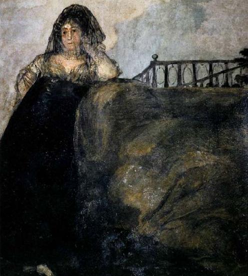 Francisco de goya y Lucientes Manola